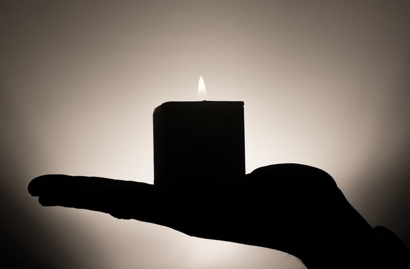 Crystal Candle Holder